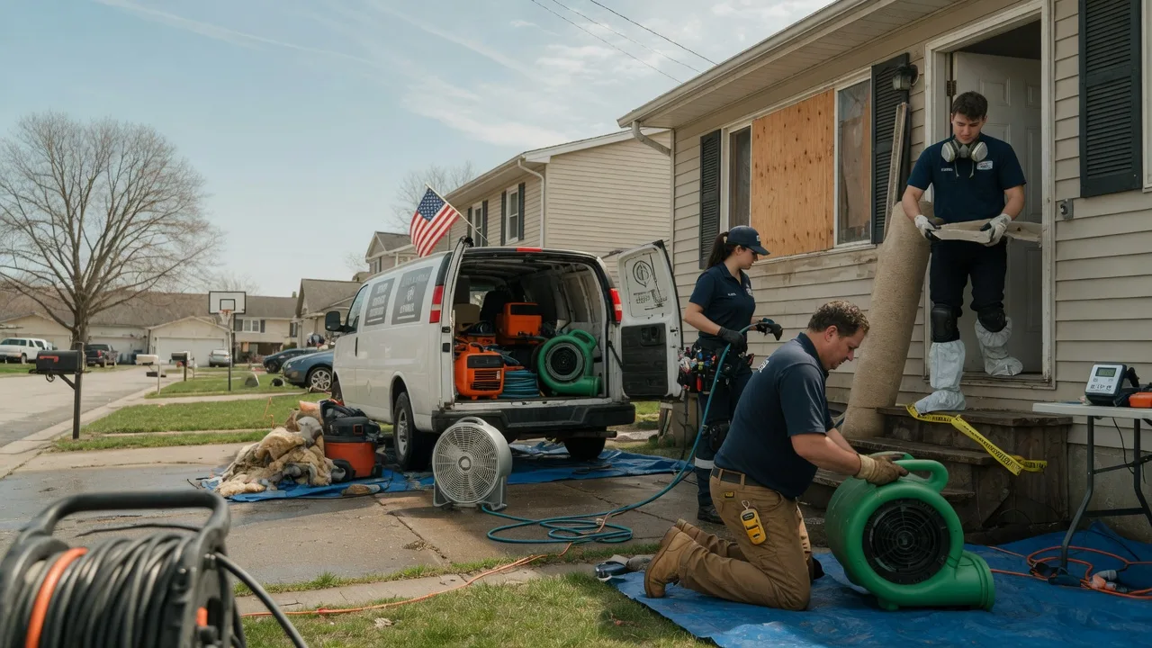 Water Damage Restoration in Ferndale, CA near me